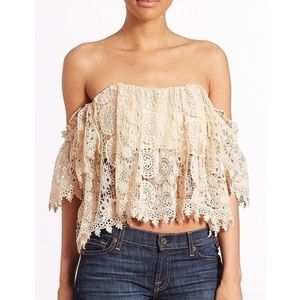 Tularosa Amelia blouse in cream